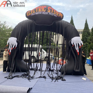Arco Inflable Gigante de Halloween con Hongo Venenoso para Actividades Temáticas y Festivales de Música Relacionados - Product Image 1