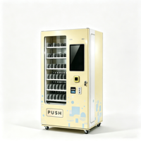 Distributeur automatique de snacks et de boissons YCF, écran tactile, personnalisable, nouveau modèle