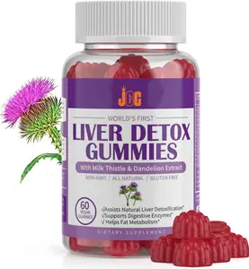Vegan Liver Detox Cleanse amp Repair Gummies Milk Thistle Extract Zinc Immune Response Liver Function Gummies