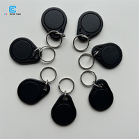 Llavero NFC ABS Multicolor con Chip RFID Reemplazable de 13.56Mhz para Control de Acceso