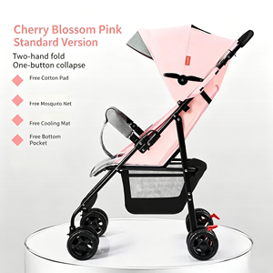 Cochecito de Paseo Plegable y Portátil JXB, Puede Usarse en Posición Sentada y Acostada <span class=keywords><strong>para</strong></span> Recién Nacidos y Niños - Product Image 3