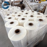 Film étirable LLDPE souple en rouleau jumbo, résistant à l'humidité, pour palettes et matières premières, vente en gros