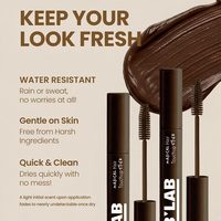 Barra Retocadora de Raíces Natural, Suave, Resistente al Agua, Nutritiva, Corrector Instantáneo de Canas con Brocha para Cabello, Bigote y Barba