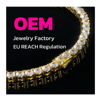 Usine de bijoux Cz, vente en gros de bijoux hip-hop personnalisés : bracelets, colliers et bagues cubains de haute qualité