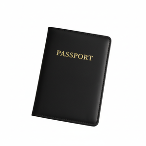 PU Leather Map Design Card Holder for Holding <b>Passports</b> - Product Image 1