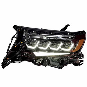 Phare LED pour Toyota Prado 18-23, phare avant modifié avec fonction <span class=keywords><strong>de</strong></span> démarrage dynamique et feux <span class=keywords><strong>de</strong></span> jour séquentiels - Product Image 4