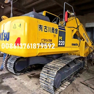 รถขุดโคมัตสุมือสอง รุ่น PC220 PC220-8 พร้อมหัวเจาะ  ตำแหน่งจัดวางในจีน นำเข้าจากญี่ปุ่น - Product Image 5