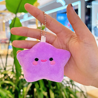 En gros, Porte-clés et pendentif de sac en peluche Little Star, jouet en peluche doux classique pour enfants, cadeau, jouets en peluche rembourrés, porte-clés de voiture