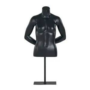 Goedkope Half Body Gold Vrouw Kleding <span class=keywords><strong>Mannequin</strong></span> Vrouwelijke Torso Curvy - Product Image 1