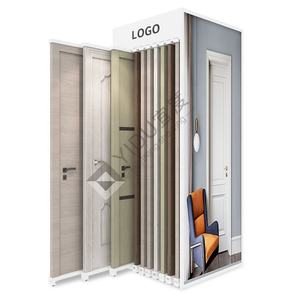 YIDU Factory struttura in metallo maniglia dell'armadio Push Pull Rack porte in legno supporto scorrevole per esposizione interna della porta dello <span class=keywords><strong>Showroom</strong></span> - Product Image 1