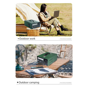 Allpowers avec éclairage AC110V 220v DC panneau solaire 300w 500w 800w 1000w station d'alimentation portable - Product Image 5