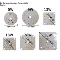 Ampoule LED haute luminosité grande série blanche, driver à courant constant, source lumineuse Mulinsen 500 lumens, usage résidentiel