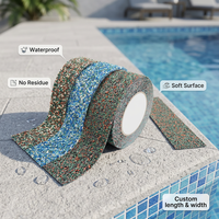 Bande antidérapante en caoutchouc, imperméable, souple, antidérapante, pour salle de bain, piscine, douche, sol, zone humide, sécurité