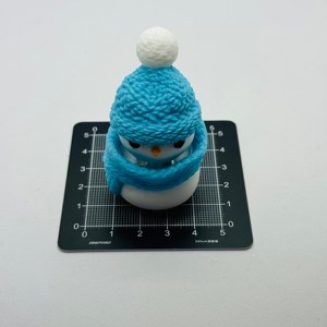 Porte-clés anti-stress en plastique imprimé en 3D en forme de gâteaux coupés, jouet à presser pour enfants et adultes - Product Image 4
