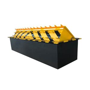 유압 자동 도로 차단기 2M 자동 전기 테러 방지 얕은 장착 도로 차단기 - Product Image 3