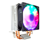 Manusia salju paling populer warna-warni LGA 2011 1366 115X 1700 pendingin CPU AM4 AM5 pendingin CPU kipas Cooing untuk Desktop