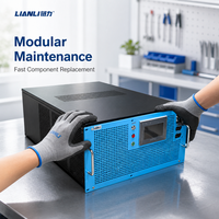 Système de refroidissement liquide pour serveur de centre de données, refroidissement hybride air-liquide 6KW 8KW 12KW 18KW, montage en rack, contrôle intelligent de la température
