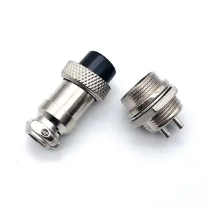 Low Frequency Fire Resistance 3P Quick Electric Dc Pin Plug Connector with Aviation Plug