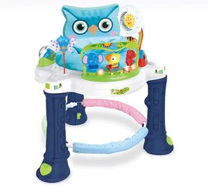 Chaise de saut de haute qualité Happy Rabbit & Owl Jumper rond pour bébé Trotteur pour bébé - Product Image 1