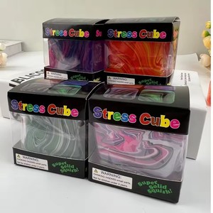 Needoh Cube sensoriel anti-stress doux et moelleux, rempli de gel, boule extensible, boîte surprise Soft Ice à rebond lent - Product Image 5