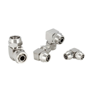 Nhanh chóng Xoắn khớp L loại 90 độ khuỷu tay PV khí nén nhanh chóng vít một cảm ứng phụ kiện đẩy trong khớp nối ống khí ống kết nối - Product Image 2