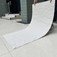 Marbre blanc extra flexible moderne, écologique, ignifuge, durable, pour murs intérieurs et extérieurs, chambre, hôtel, dessus de table