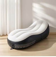 Chaise longue gonflable ergonomique pour intérieur et extérieur, fauteuil gonflable pour la lecture et le repos