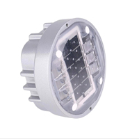 Indicateur de circulation solaire certifié professionnellement, éclairage routier à énergie verte, marquage routier en aluminium moulé, protection IP68 >1000m