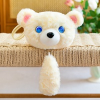 M Cross-border Dialogue AI Compagnon émotionnel Robot intelligent Ours couple en peluche courte rembourré en coton PP, Poupée pour jeunes en boîtes