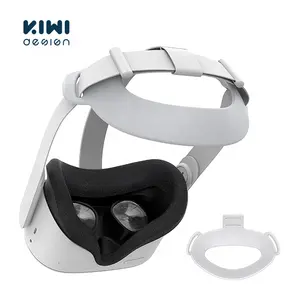 Bantalan Tali Headset Desain KIWI untuk Headset Oculus Quest 2 VR Mengurangi Tekanan Kepala Aksesori VR