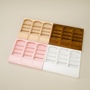 Haochang accessoires en bois triple armoire étagère à livres <span class=keywords><strong>poche</strong></span> affichage européen - Product Image 2