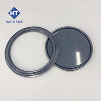 Tutup Cincin Diameter 165mm, Aksesori Tutup Bawah, Cocok untuk Merakit Kaleng Bulat 4 Liter.
