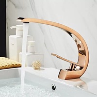 Robinet de cuisine à bec unique pour eau froide et chaude, avec noyau de vanne en céramique, design élégant, pour usage domestique