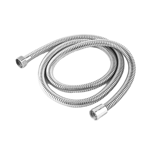 Tuyau de douche flexible en acier inoxydable tressé, diamètre intérieur 1/2 pouce, design moderne, plomberie de salle de bain - Product Image 3