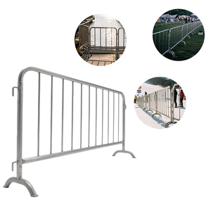 Barandilla de caballo de hierro de acero inoxidable, gran oferta, rejilla de barrera galvanizada, valla de barrera de tráfico de malla, barandilla de caballo de hierro - Product Image 1