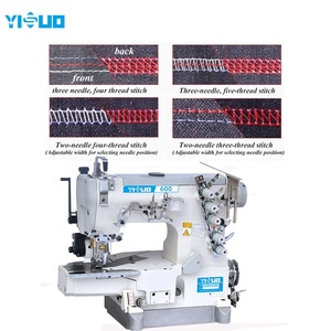 Máquina de Coser Industrial de Alta Velocidad con Accionamiento Directo YS-600-01CB/D, Máquina de Costura Plana para Ropa Deportiva, Ropa Interior y Sujetadores - Product Image 4