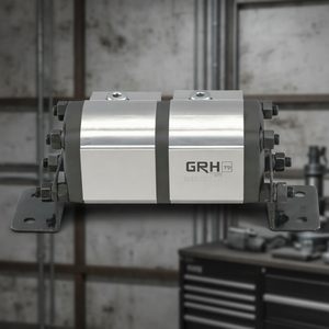 Divisores de Flujo Hidráulicos Rotatorios GRH 2 de 4 Secciones, Nuevos, con Alivio de Presión, 200 bar, Certificación ISO9001, Precio Competitivo - Product Image 1