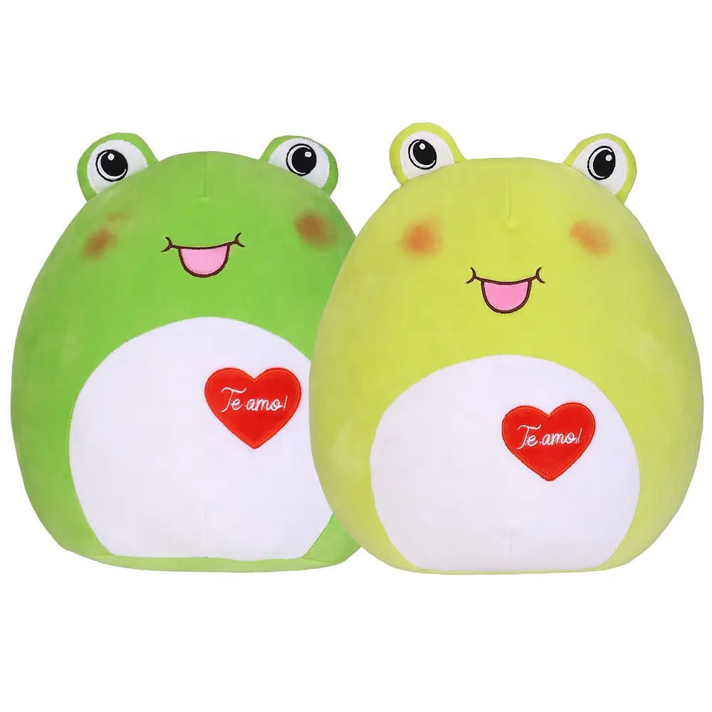 Divers animaux en peluche kawaii, jouets en peluche, support de personnalisation, jouets en peluche, éléphant, canard, grenouille, poupée en peluche