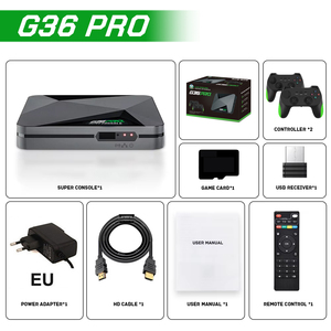 Consola de Juegos Retro G36 Pro 2026, 4K HD, 64GB/128GB/256GB, Más de 120000 Juegos, Super Consola con Controles Inalámbricos de 2.4G - Product Image 1