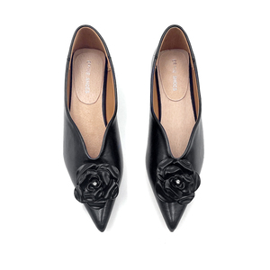 새로운 스타일 여성용 편안한 워킹화 블랙 패션 소프트 플랫 걸즈 슈즈 맞춤형 로고 디자인 고품질 여성용 신발 - Product Image 4