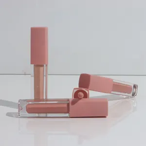 Wholesale Private Label Clear High Quality Liquid Plumping Lip Gloss Cute Mini Lipgloss