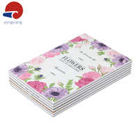 Livre de coloriage personnalisé pour adultes avec estampage à chaud doré, carton et papier offset, illustrations artistiques et design magnifiques, couverture souple