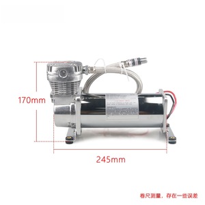 Compresor de Suspensión Neumática para Automóvil de 12 V, Inflador de Aleación de Aluminio con Conexión NPT de 1/4 - Product Image 4