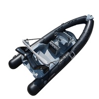 CE Original ORCA Hypalon Pennel Flipo Fabric Vente Chaude Bateaux semi-rigides Hypalon Orca de 20 pieds 580 avec moteur hors-bord