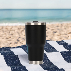 <span class=keywords><strong>Cruel</strong></span> <span class=keywords><strong>Summer</strong></span> - Vaso Térmico de Acero Inoxidable 304 de Doble Pared con Tapa y Pajita, Ecológico, Aislamiento Térmico de 6-12 Horas, Personalizable, 30 oz - Product Image 2