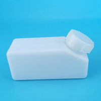 Tanque de Tinta a Granel Sin Boquilla (1L) - Tanque de Tinta Blanco para Sistema de Suministro de Tinta a Granel de Impresora de Gran Formato