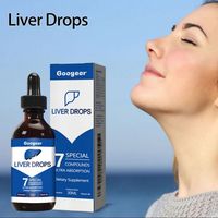 GOOGEER Meilleures ventes 30ML 7 composés spéciaux Gouttes quotidiennes pour le soutien du foie pour soulager l'inconfort physique et augmenter l'énergie corporelle