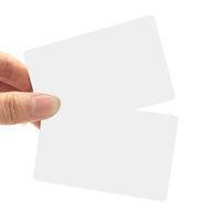 Carte PVC imprimable vierge blanche F08 S50 1K carte RFID accès carte RFID imprimable à jet d'encre