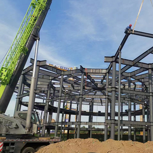 Bâtiment industriel préfabriqué en acier modulaire Q235 Q345 Q355 pour atelier d'usine et équipement lourd - Product Image 1