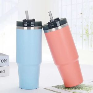 Bouteille d'eau en acier inoxydable pour enfants avec paille Coopérer Factory Gym Custom Sports - Product Image 6